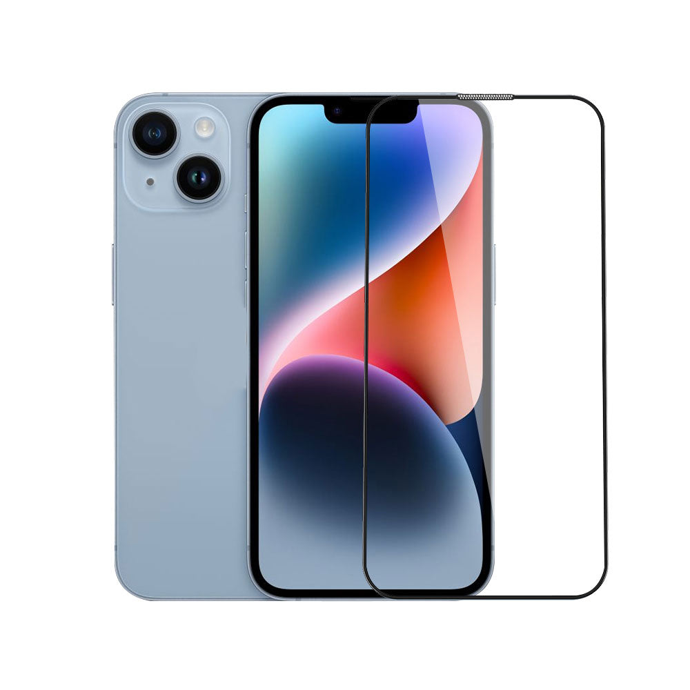 iPhone 14 Plus Wiwu CZ-003 Mavi Işık Teknolojili Hidrofobik ve Oleofobik Parlama Önleyici Cam Ekran Koruyucu