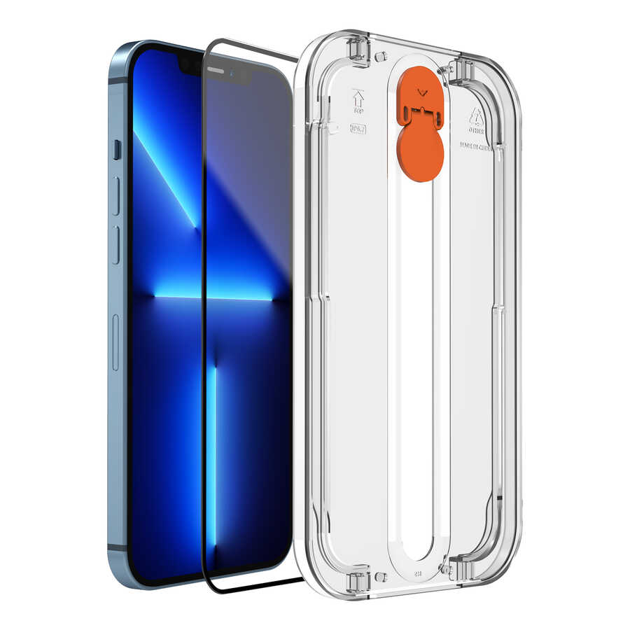 iPhone 14 Plus Wiwu Easy İnstall iVista Super Hardness Ekran Koruyucu