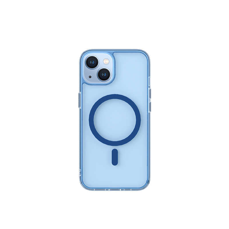 iPhone 14 Plus Wiwu M-safe Şarj Özellikli Lens Korumalı Şeffaf Silikon Kılıf
