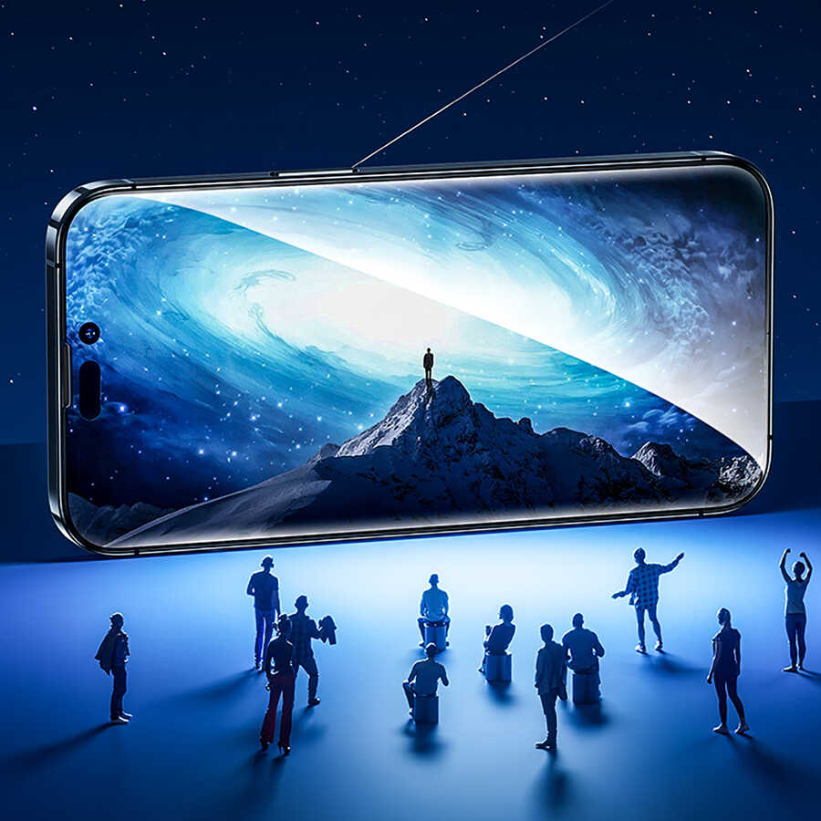 iPhone 14 Pro Benks 0.3mm V Pro Privacy Hayalet Ekran Koruyucu