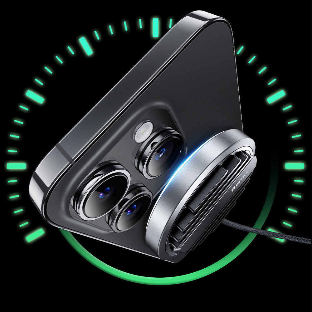 iPhone 14 Pro Benks Grand Combo MFM01 3in1 Aksesuar Seti Kılıf-Ekran Koruyucu-Wireless Şarj Aleti