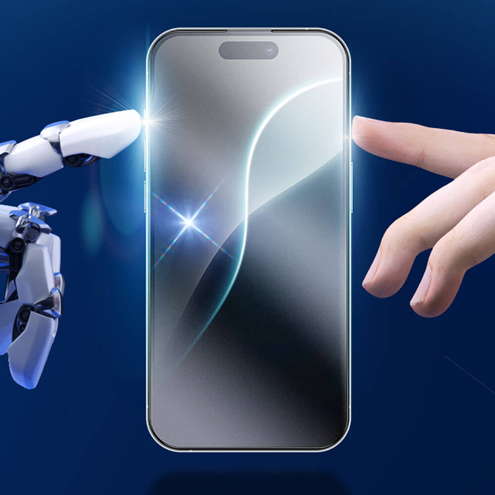iPhone 14 Pro Benks JoyTouch Mat Oyun Ekran Koruyucu + Kolay Uygulama Aparatı
