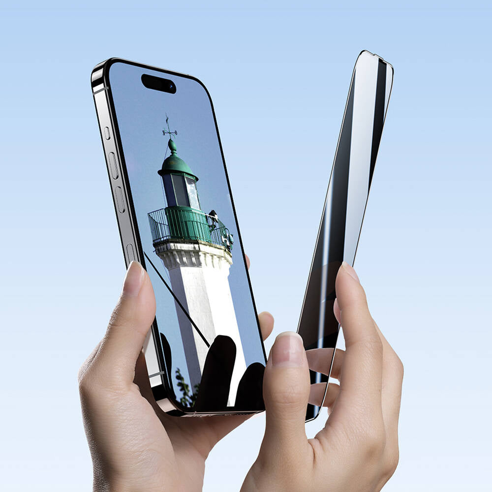 iPhone 14 Pro Benks Ultra Shield 0.4mm Ekran Koruyucu + Kolay Uygulama Aparatlı