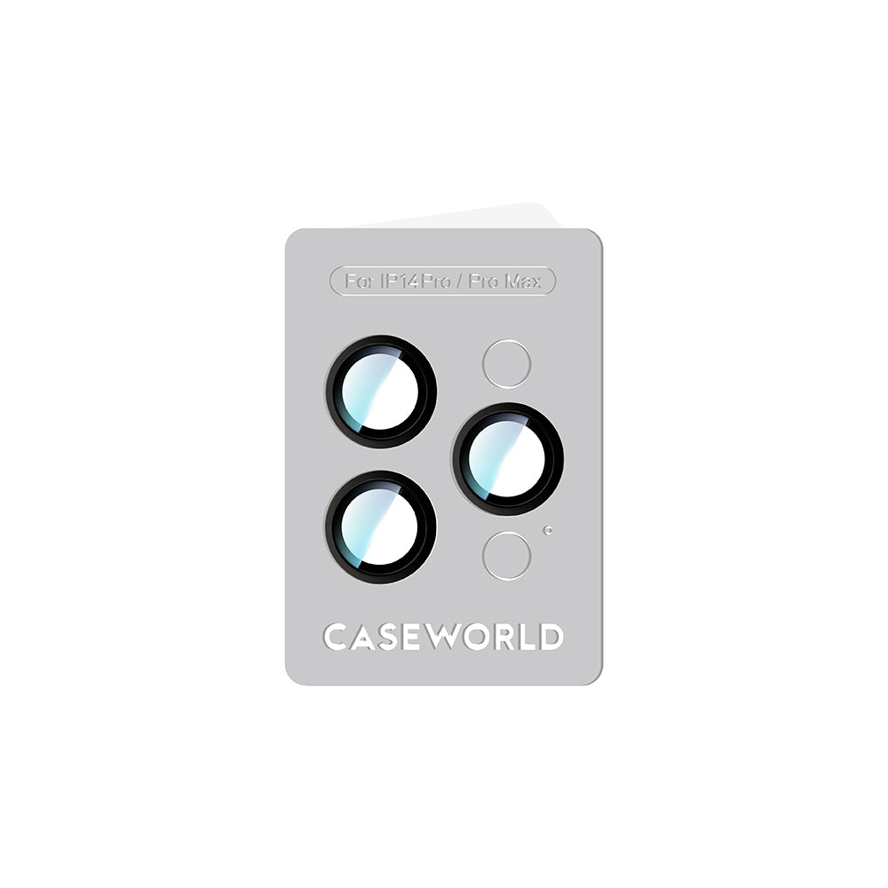 iPhone 14 Pro CaseWorld Alloy Serisi Oleofobik Anti Reflective Kamera Lens Koruyucu