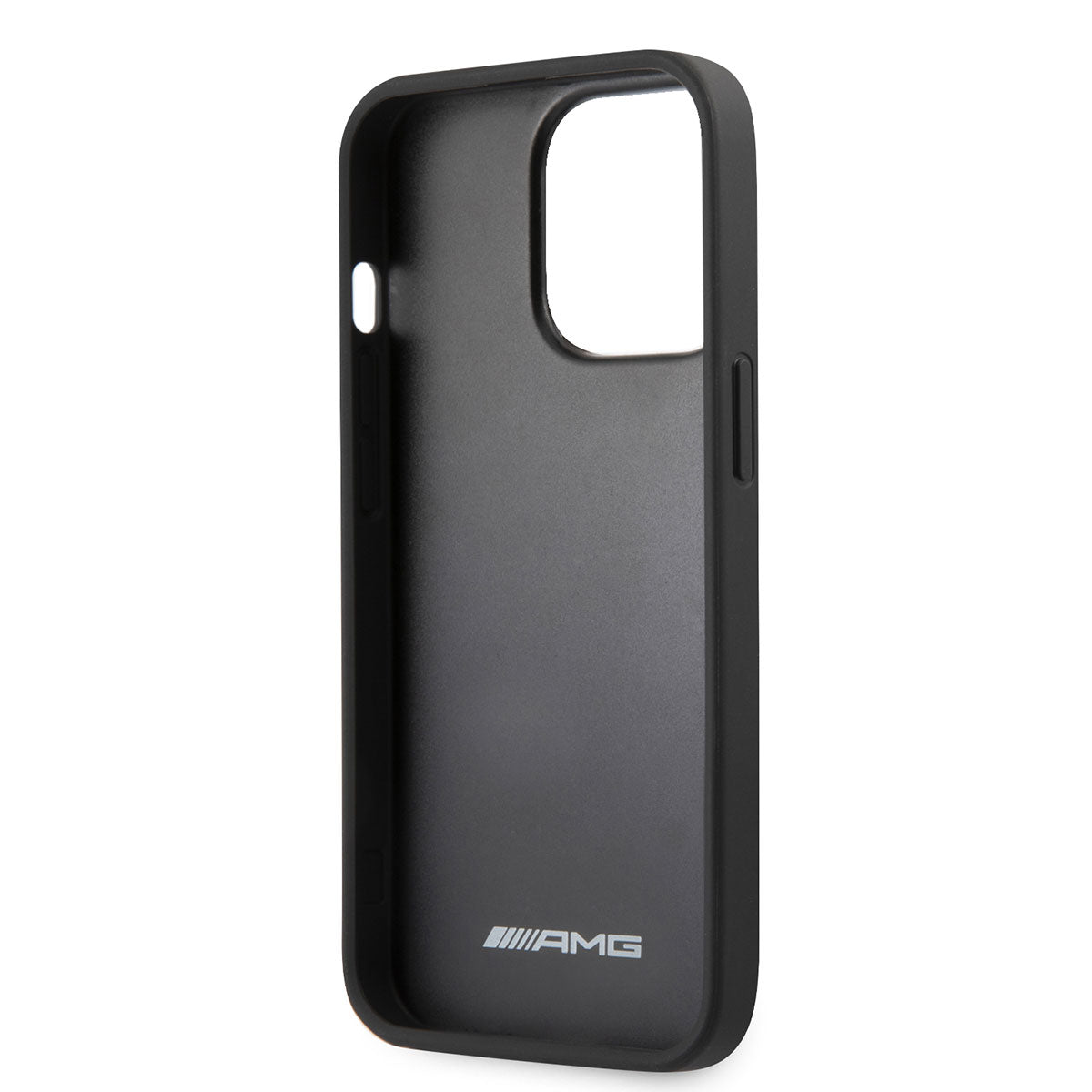 iPhone 14 Pro Kılıf AMG Leather Deri Çizgili Kabartmalı Dizayn Kılıf