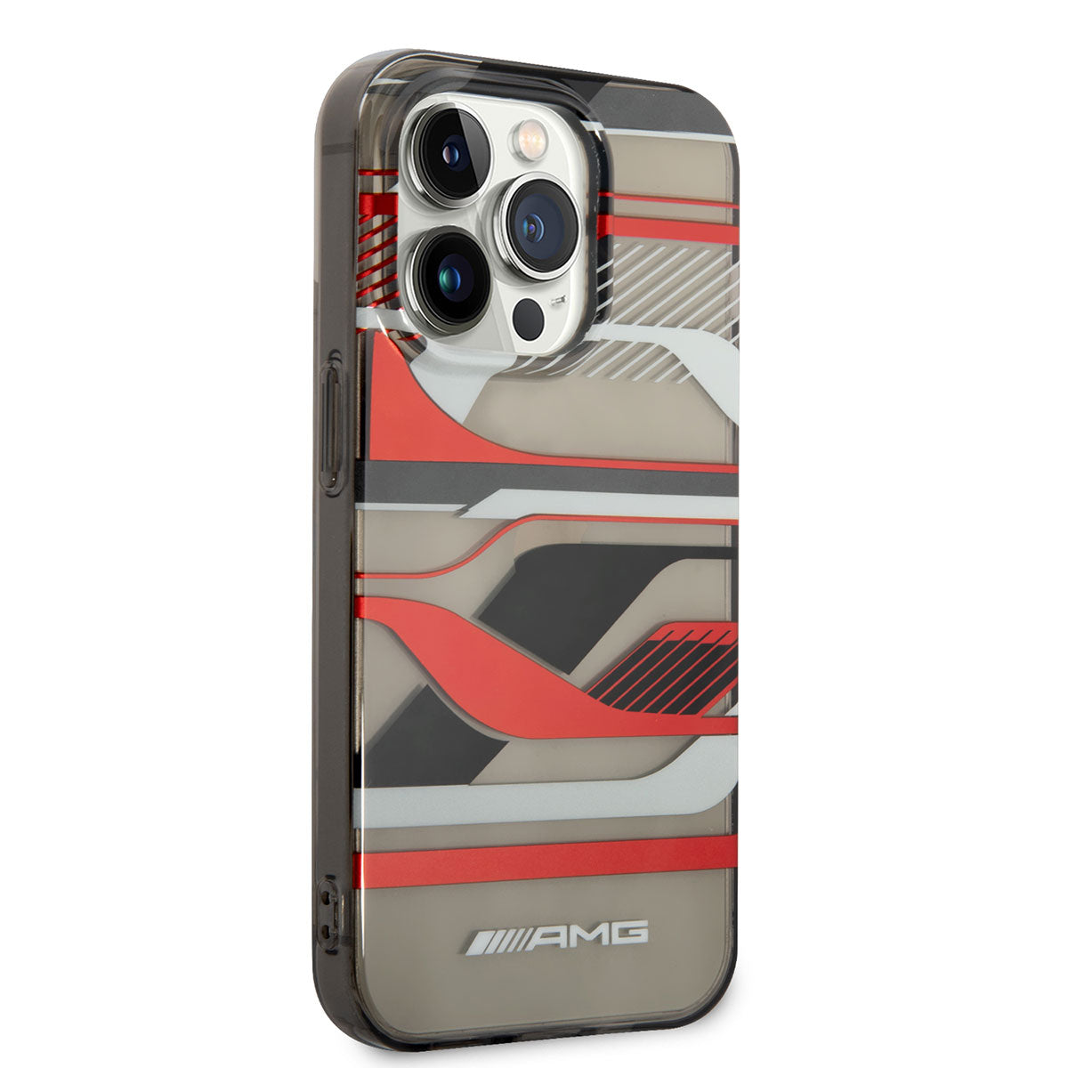 iPhone 14 Pro Kılıf AMG Transparan Grafik Dizayn Kılıf