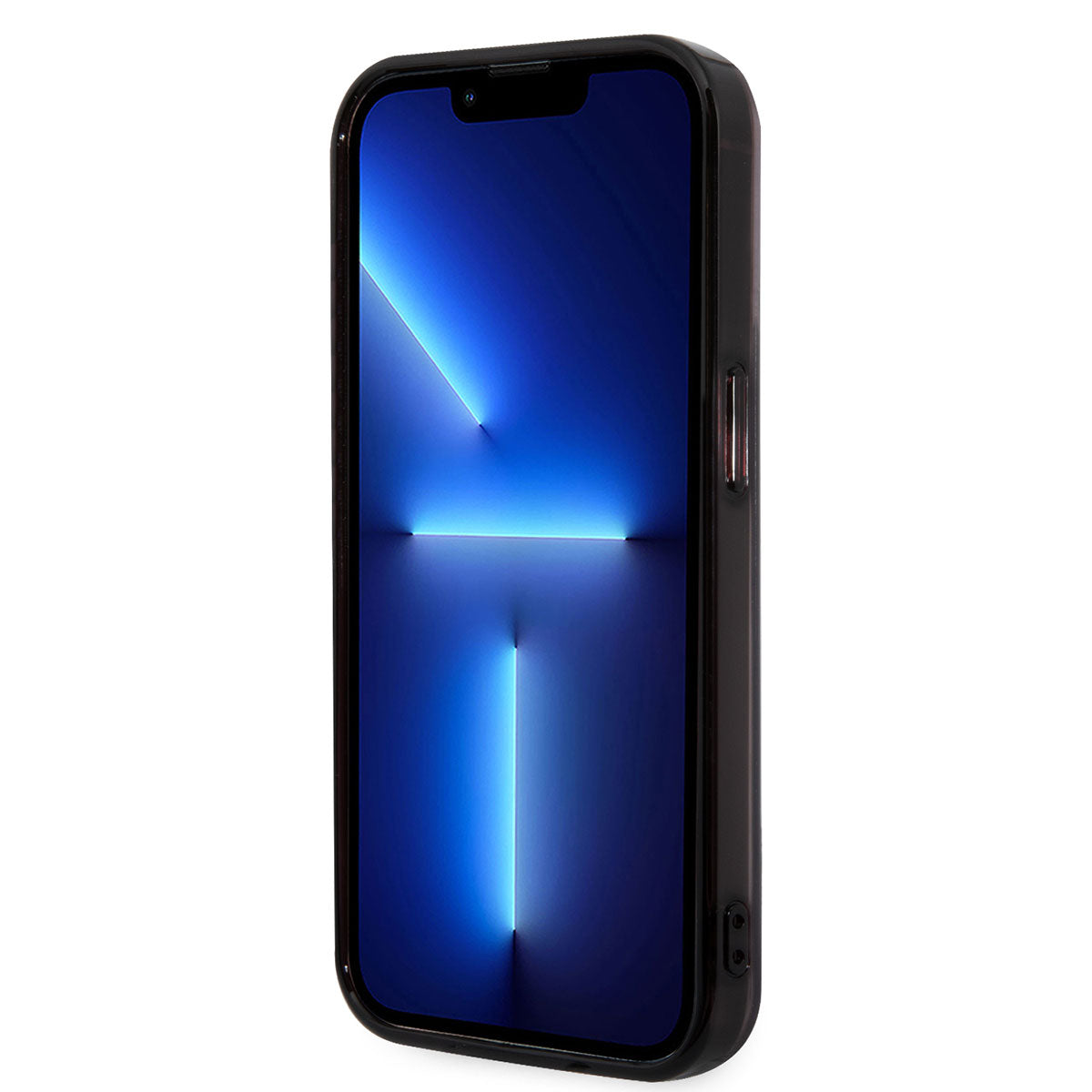 iPhone 14 Pro Kılıf AMG Transparan Siyah Çerçeve Dizayn Kılıf