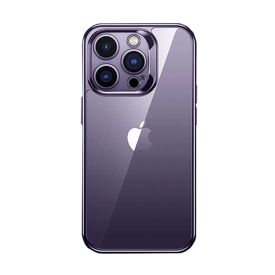 iPhone 14 Pro Kılıf Benks Electroplating TPU Kılıf Ekran Koruyucu Hediyeli