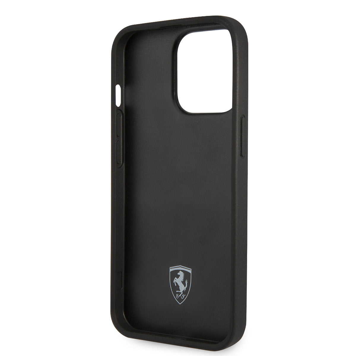 iPhone 14 Pro Kılıf Ferrari Deri Sarı Noktalı Dizayn Kılıf