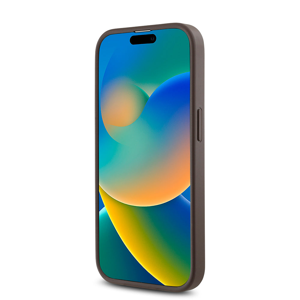 iPhone 14 Pro Kılıf Guess Orijinal Lisanslı M-safe Şarj Özellikli Gül Baskılı 4G Desenli Yazı Logolu Kılıf