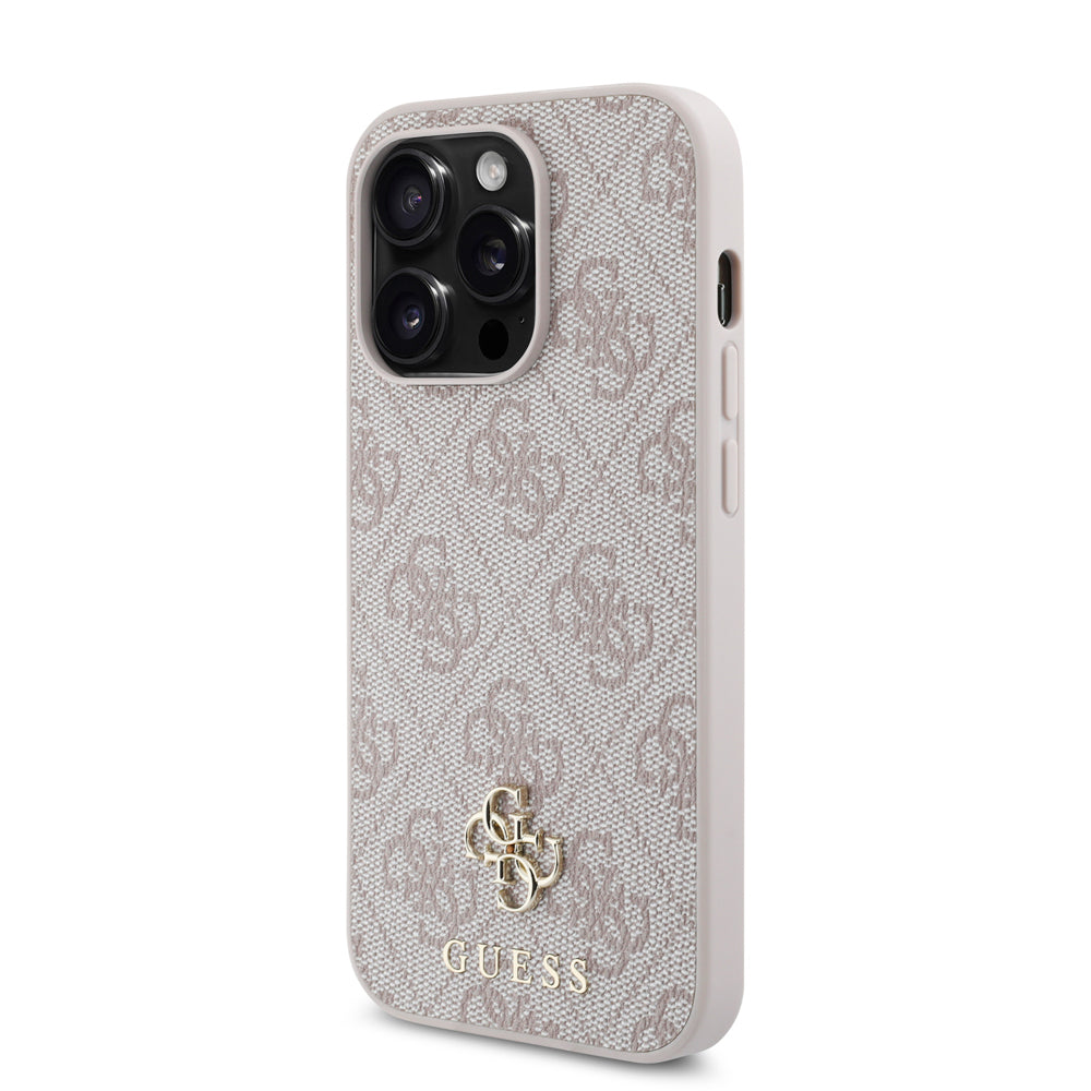 iPhone 14 Pro Kılıf Guess Orijinal Lisanslı M-safe Şarj Özellikli Small 4G Classic Kılıf