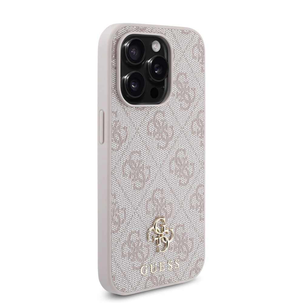 iPhone 14 Pro Kılıf Guess Orijinal Lisanslı M-safe Şarj Özellikli Small 4G Classic Kılıf