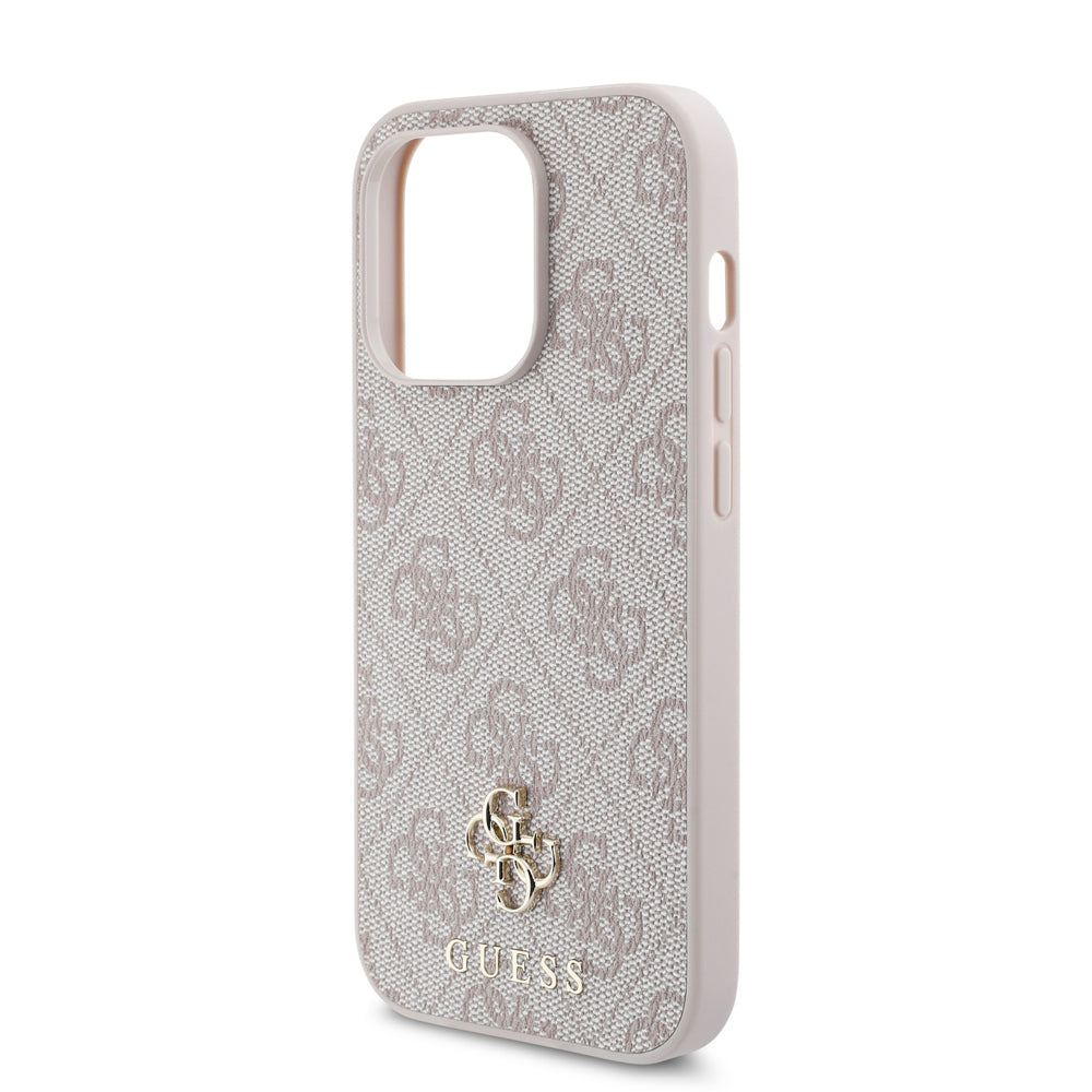 iPhone 14 Pro Kılıf Guess Orijinal Lisanslı M-safe Şarj Özellikli Small 4G Classic Kılıf
