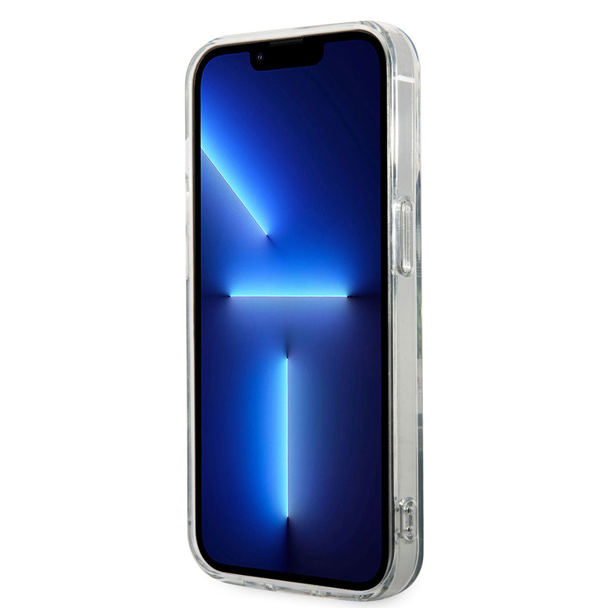 iPhone 14 Pro Kılıf GUESS M-safe Şarj Özellikli Yaprak Desenli M-safe Şarj Kablolu Kılıf