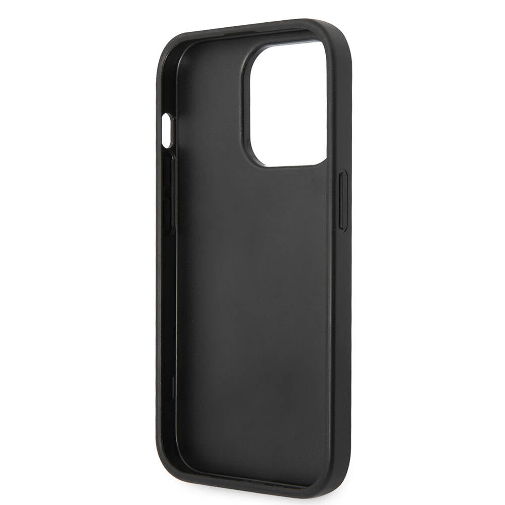 iPhone 14 Pro Kılıf Guess PU Deri Büyük Metal Logo Dizaynlı Kılıf