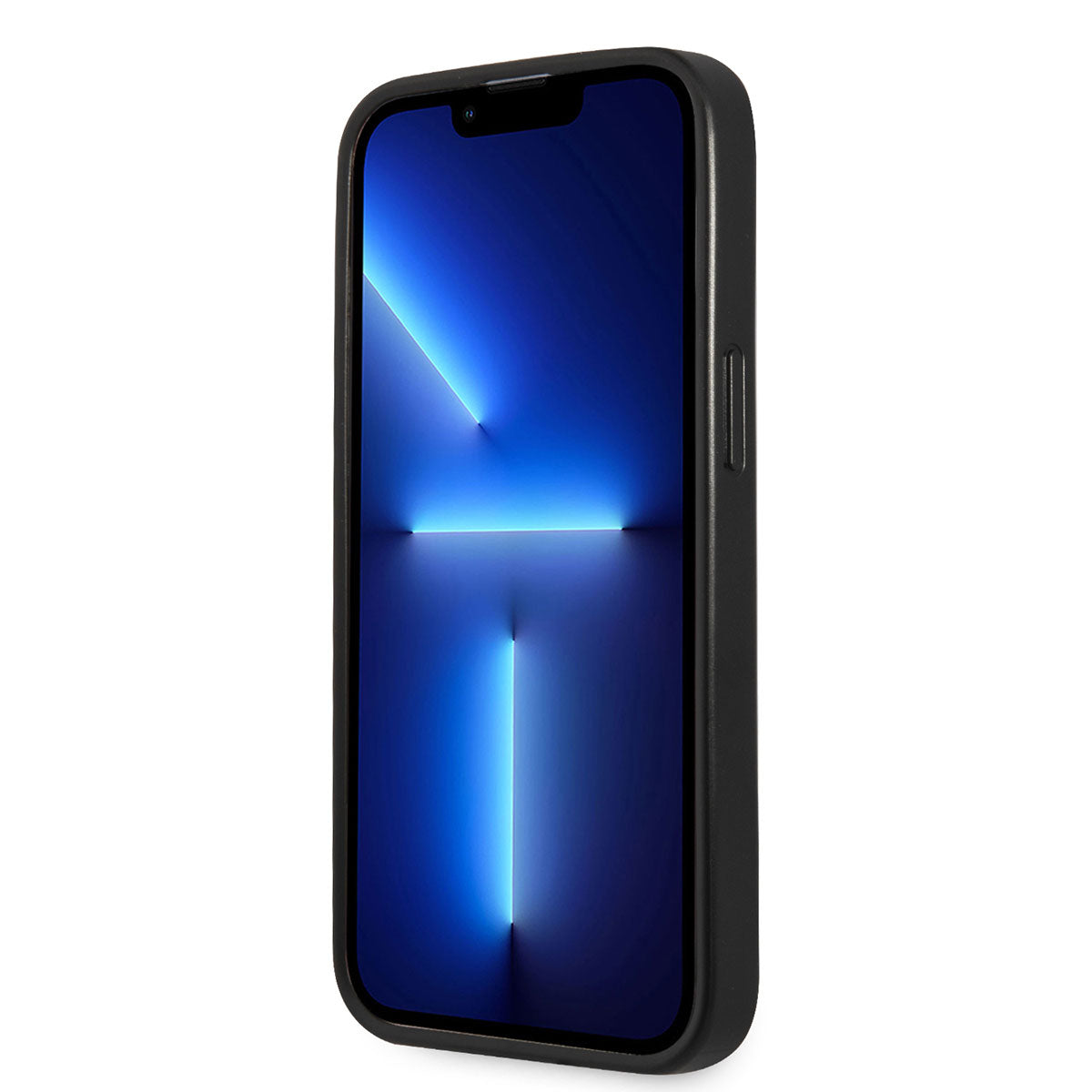 iPhone 14 Pro Kılıf GUESS PU Safran Deri Üçgen Logo Dizayn Kılıf