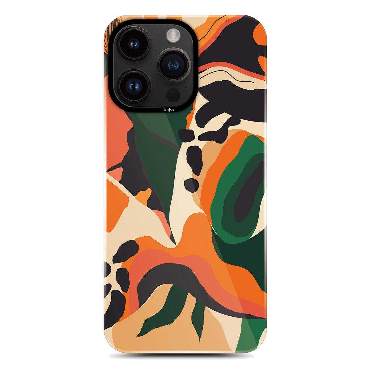 iPhone 14 Pro Kılıf HD Desenli Kajsa Shield Plus Flower Graphic Serisi Kılıf