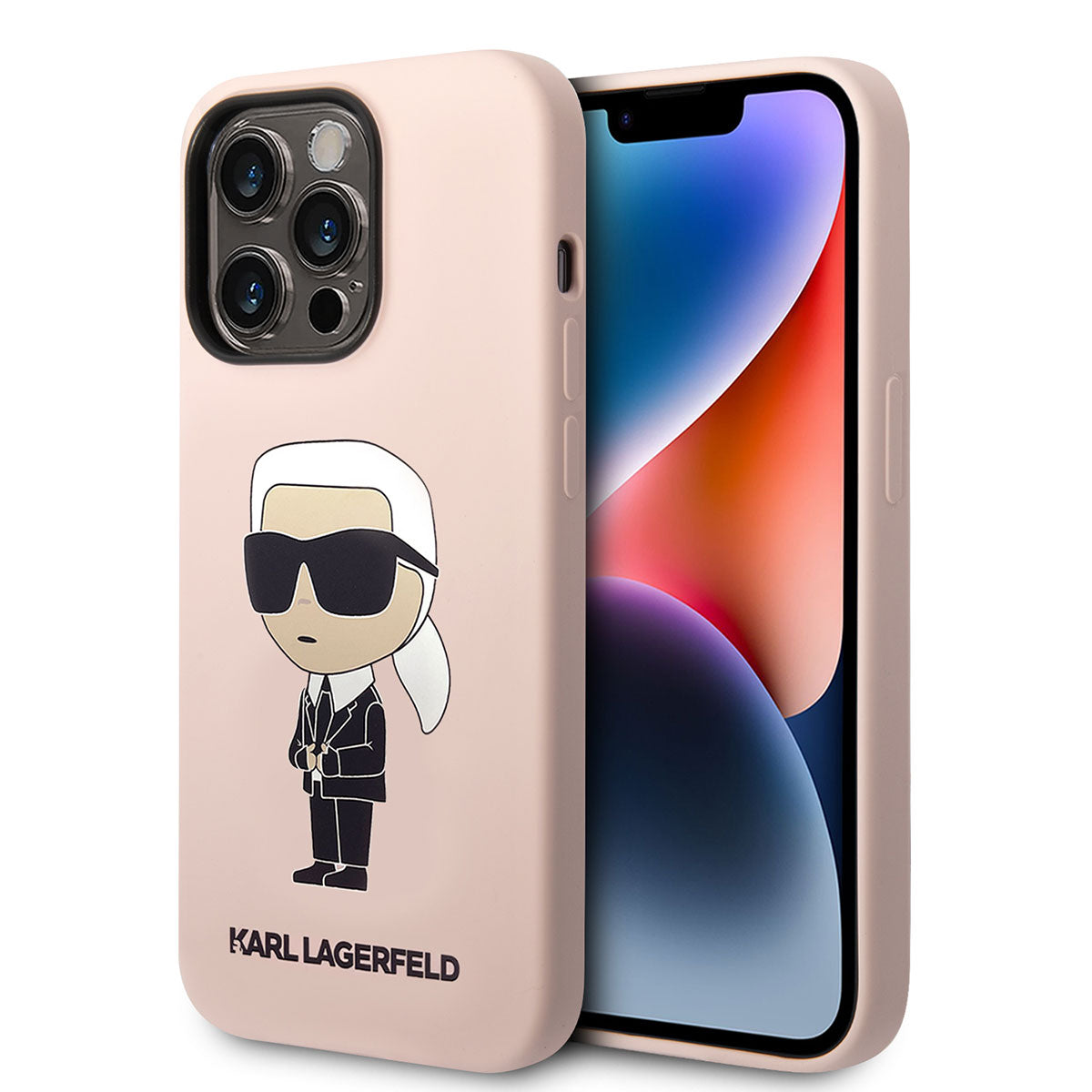 iPhone 14 Pro Kılıf Karl Lagerfeld Silikon Karl Dizayn Kılıf