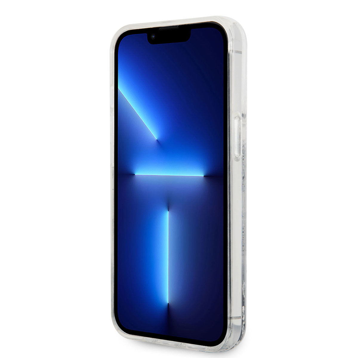 iPhone 14 Pro Kılıf Karl Lagerfeld Sıvılı Simli Dizayn Kılıf