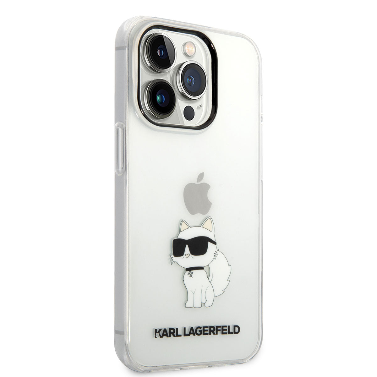 iPhone 14 Pro Kılıf Karl Lagerfeld Transparan Choupette Dizayn Kılıf