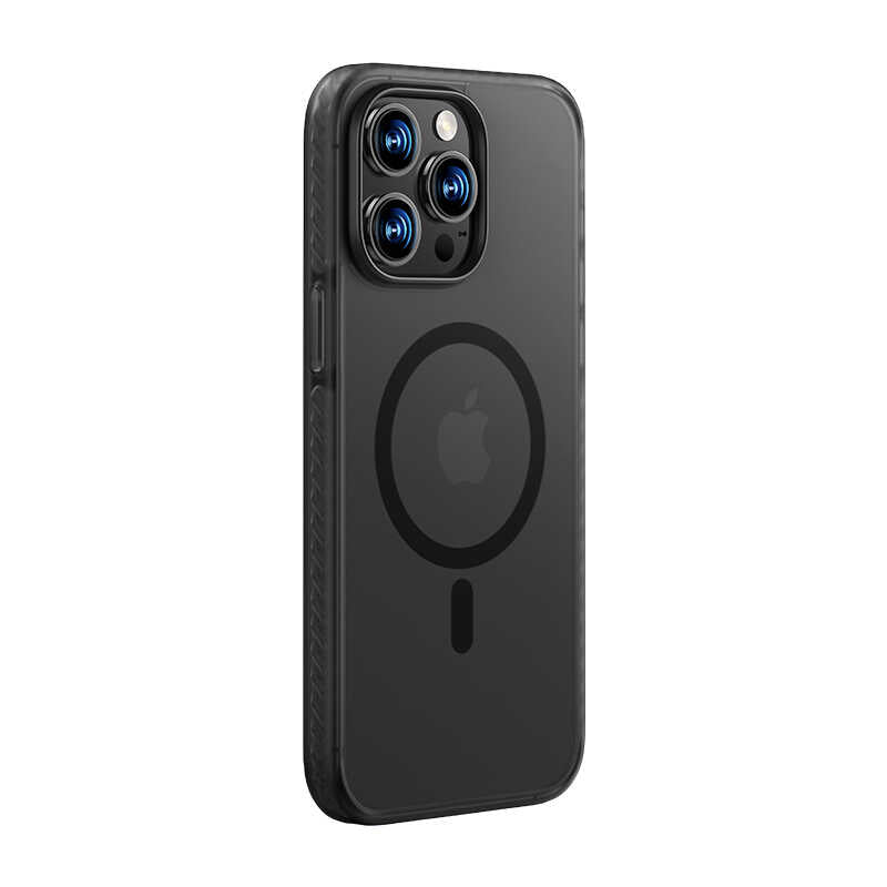 iPhone 14 Pro Kılıf Kenarları Silikon Airbagli Mat Arka Yüzey Benks Icesand Kılıf