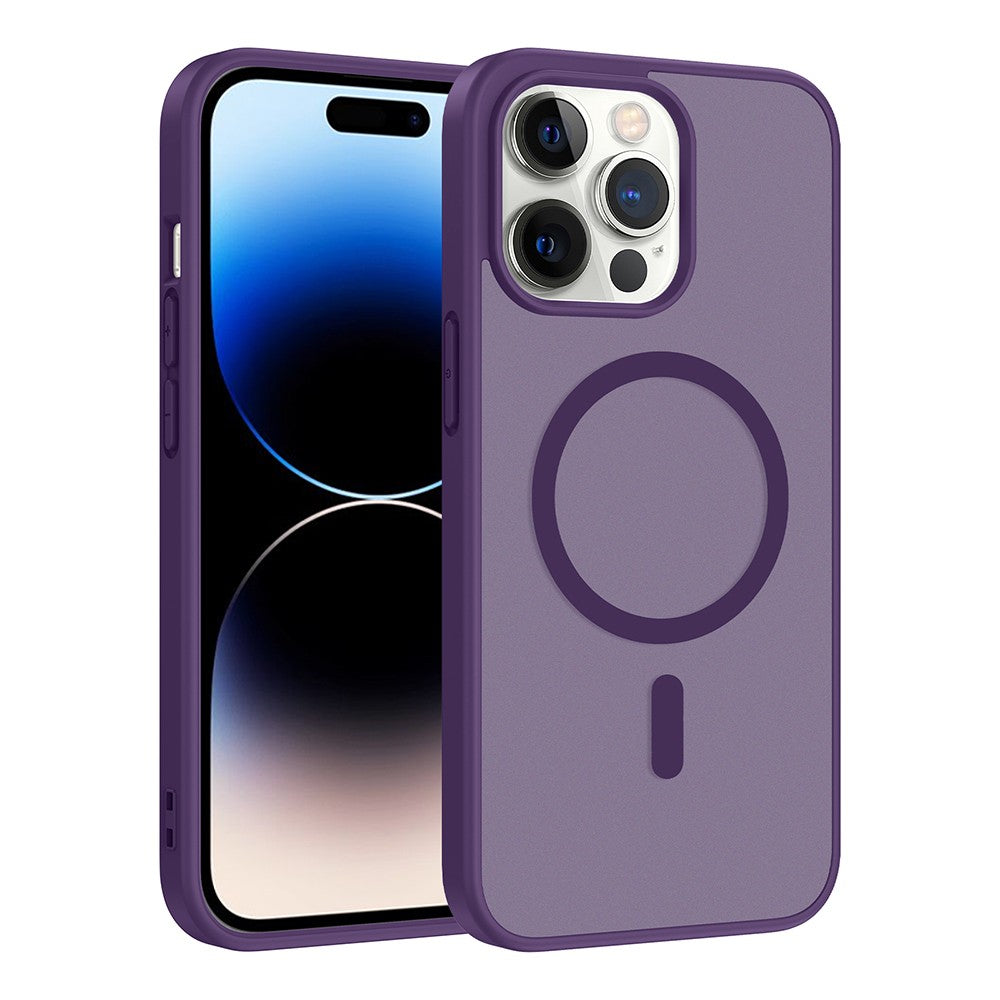 iPhone 14 Pro Kılıf M-safe Şarj Özellikli Zore Babet Kılıf