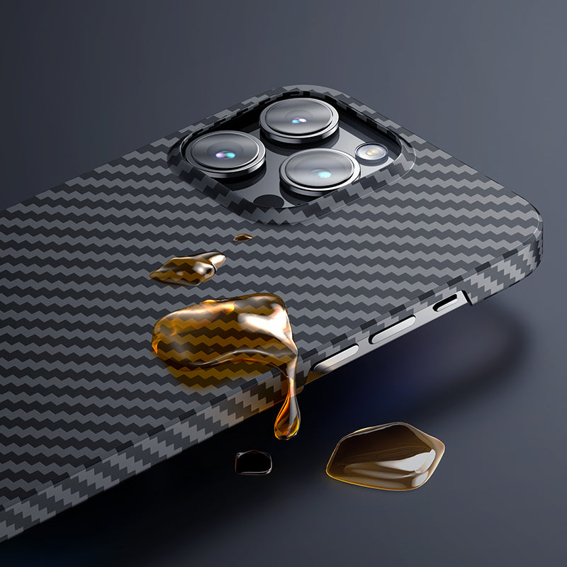 iPhone 14 Pro Kılıf M-safe Özellikli Karbon Fiber Benks Essential Kevlar Kılıf