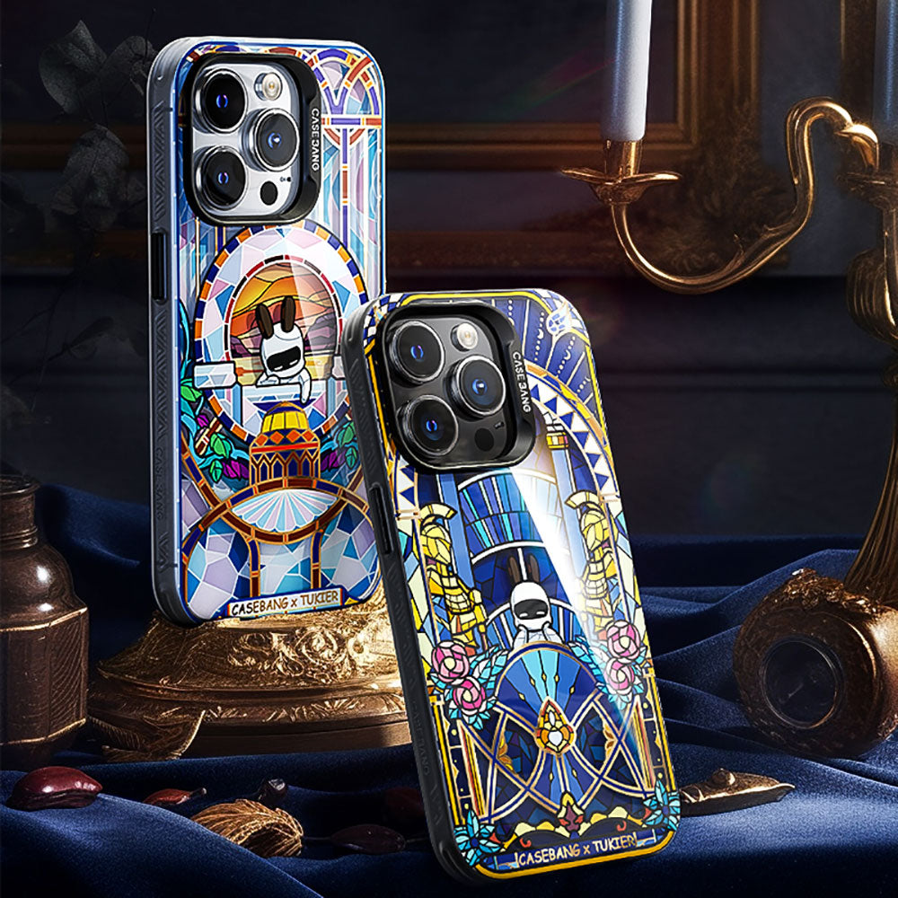 iPhone 14 Pro Kılıf M-safe Şarj Özellikli Benks Casebang Memory & Meditation Kılıf