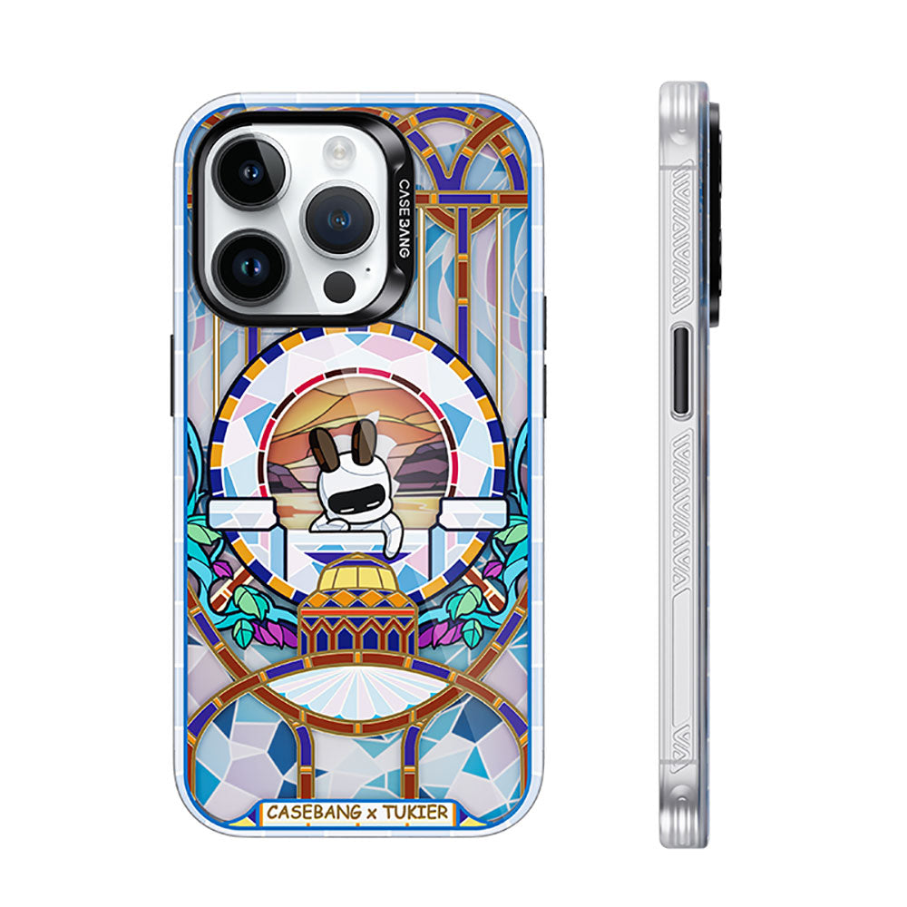 iPhone 14 Pro Kılıf M-safe Şarj Özellikli Benks Casebang Memory & Meditation Kılıf