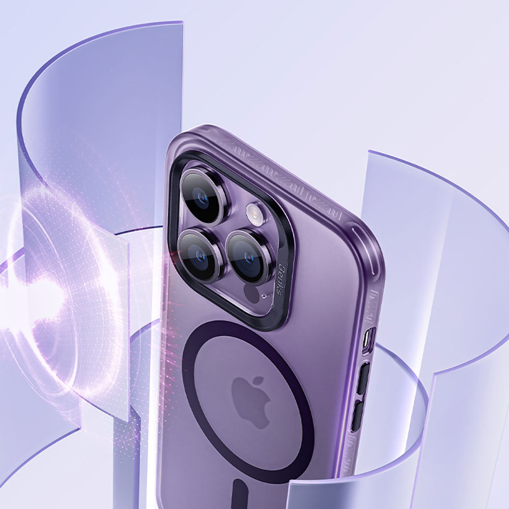 iPhone 14 Pro Kılıf M-safe Şarj Özellikli Benks Lucid Armor Kılıf