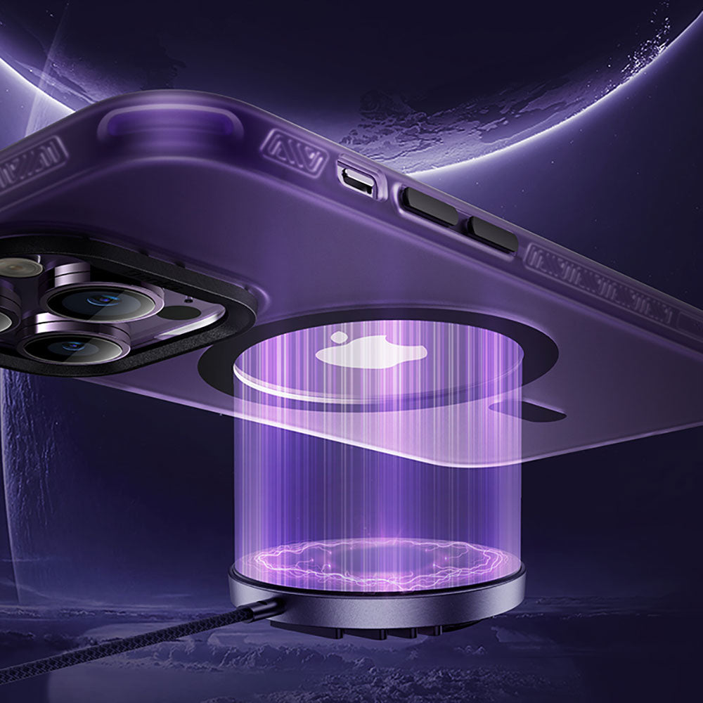 iPhone 14 Pro Kılıf M-safe Şarj Özellikli Benks Lucid Armor Kılıf