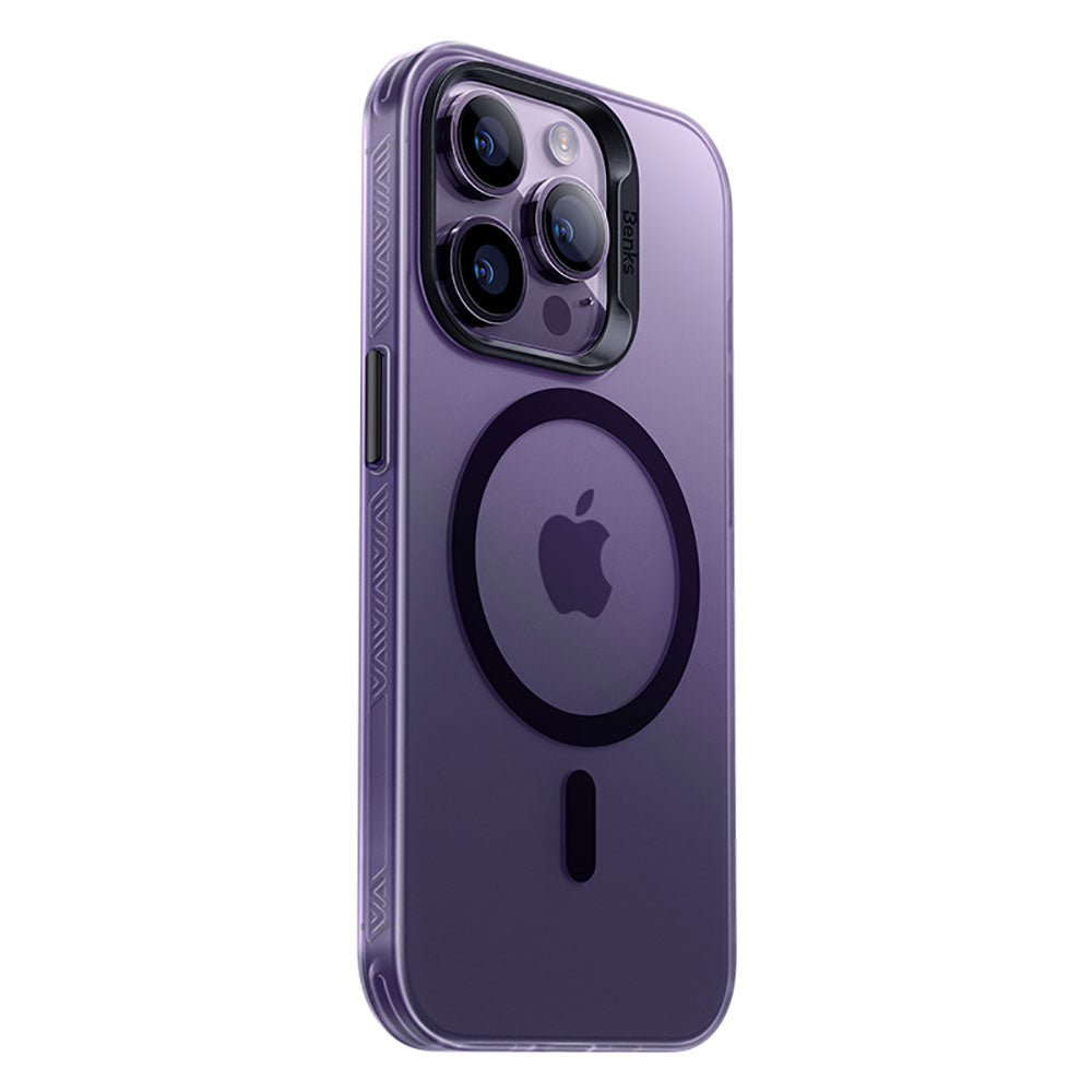 iPhone 14 Pro Kılıf M-safe Şarj Özellikli Benks Lucid Armor Kılıf