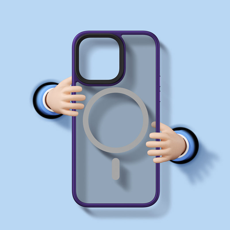 iPhone 14 Pro Kılıf M-safe Şarj Özellikli Benks Mist Hybrid Kılıf