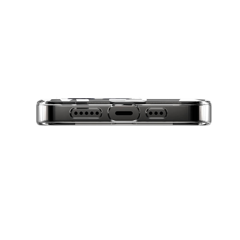 iPhone 14 Pro Kılıf M-safe Şarj Özellikli Çift IMD Baskılı Lisanslı Switcheasy Artist-M Fleur Kılıf