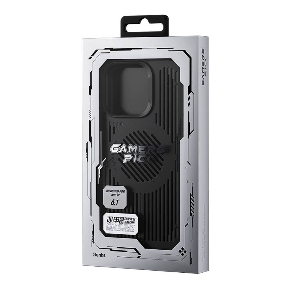 iPhone 14 Pro Kılıf M-safe Şarj Özellikli Düşme Dirençli Soğutucu Benks Biliz Kılıf