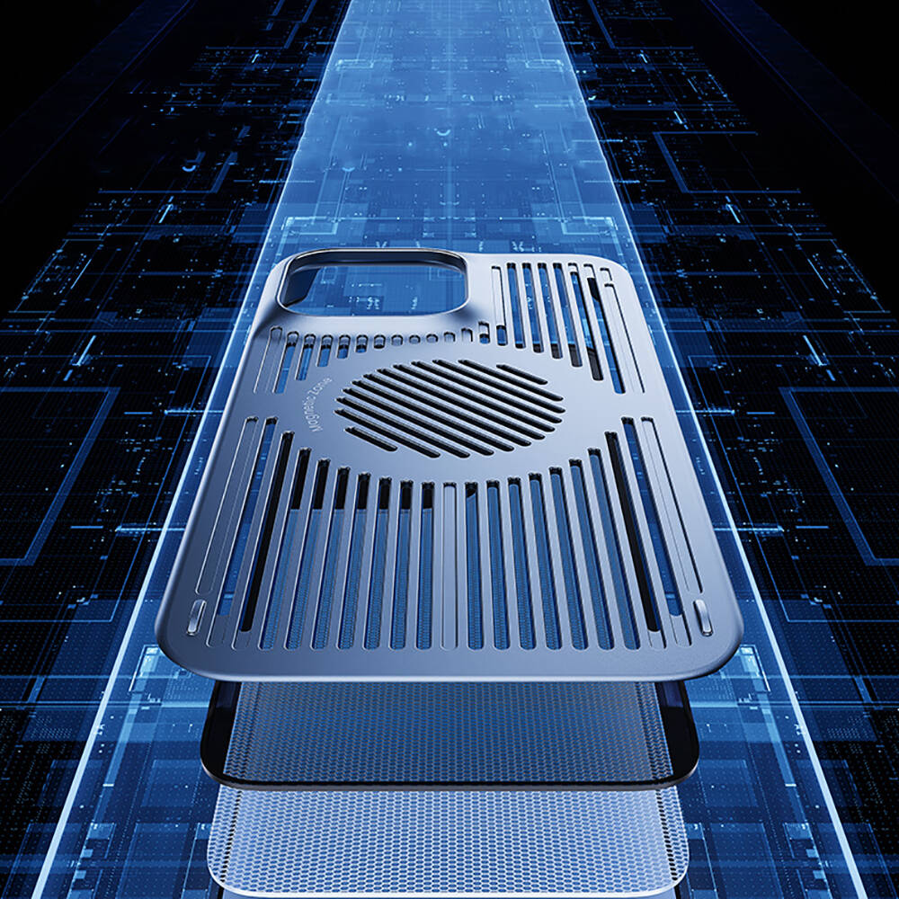 iPhone 14 Pro Kılıf M-safe Şarj Özellikli Soğutucu Benks Biliz Kılıf