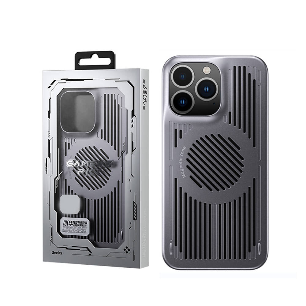 iPhone 14 Pro Kılıf M-safe Şarj Özellikli Soğutucu Benks Biliz Kılıf