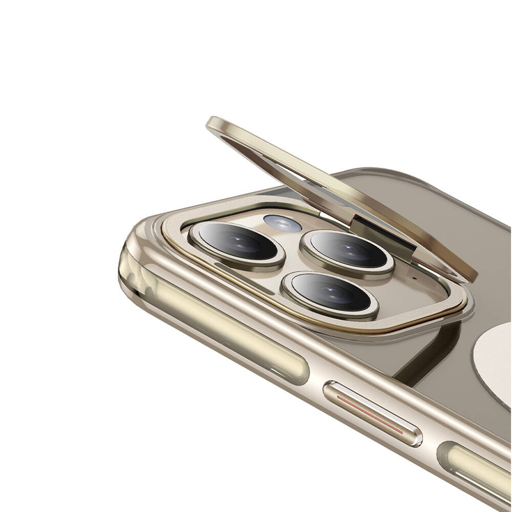 iPhone 14 Pro Kılıf M-safe Şarj Özellikli Wlons Standlı Efsane Kılıf