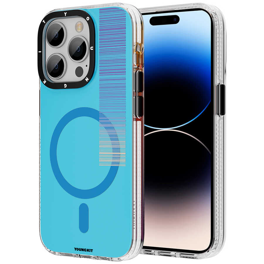 iPhone 14 Pro Kılıf M-safe Şarj Özellikli Youngkit Pure Serisi Kılıf