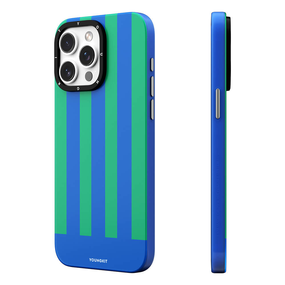 iPhone 14 Pro Kılıf M-safe Şarj Özellikli Youngkit Striped Piano Keys Serisi Kılıf