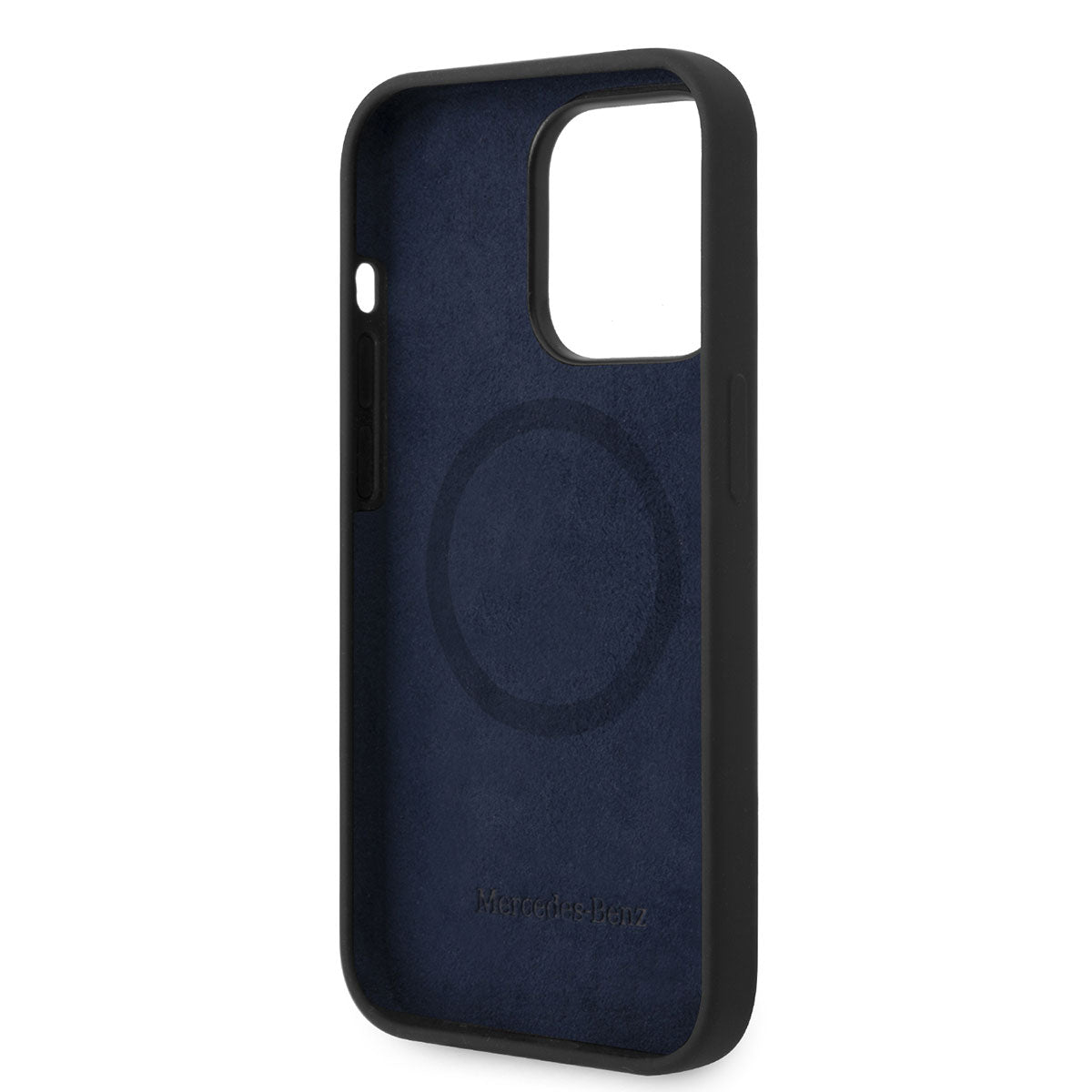 iPhone 14 Pro Kılıf Mercedes Benz M-safe Şarj Özellikli Yıldızlı Dizayn Silikon Kılıf