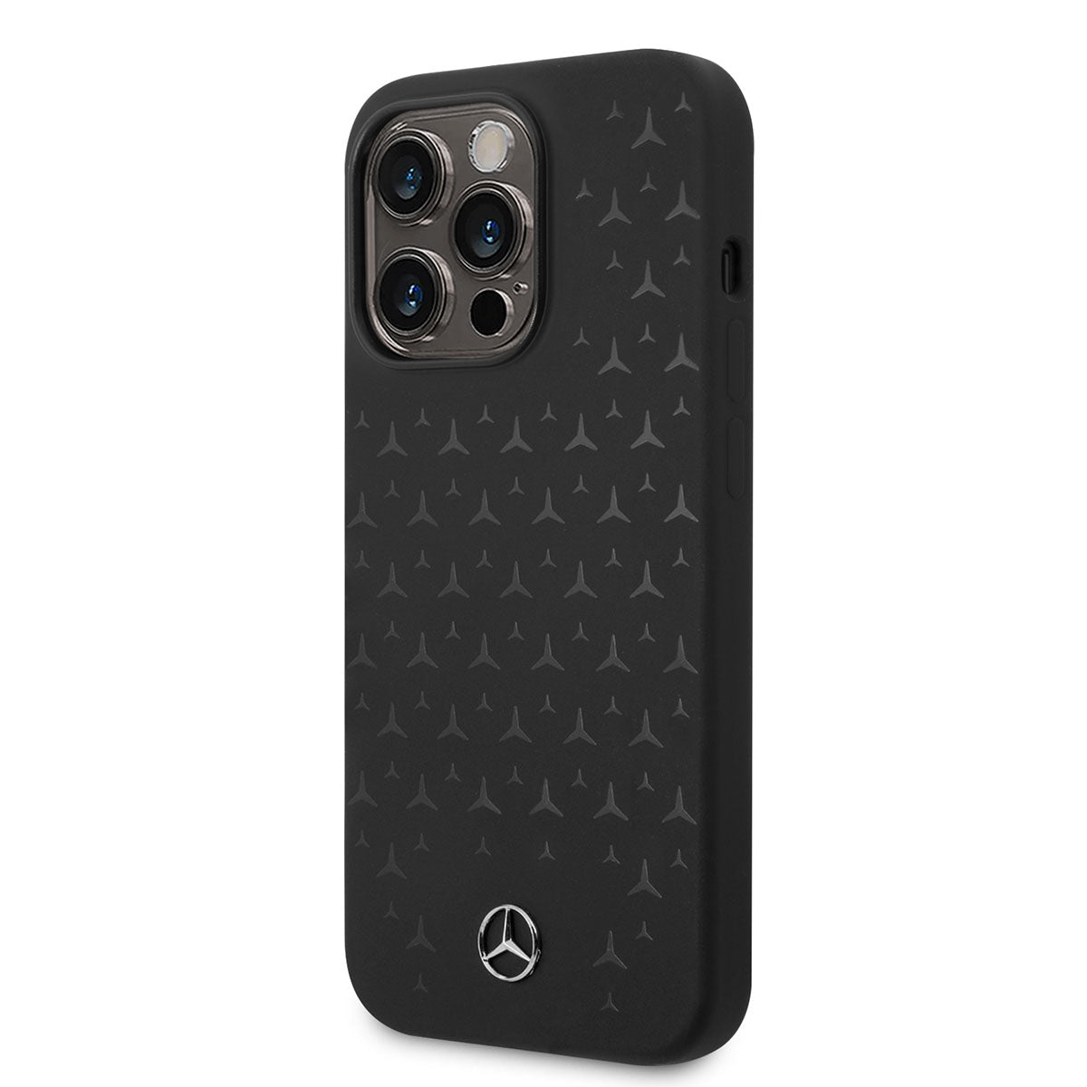 iPhone 14 Pro Kılıf Mercedes Benz M-safe Şarj Özellikli Yıldızlı Dizayn Silikon Kılıf