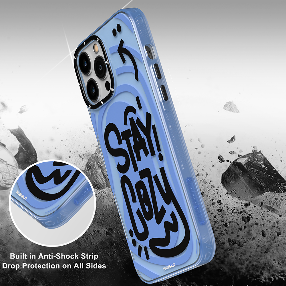 iPhone 14 Pro Kılıf Mutlu Mod Figürlü YoungKit Happy Mood Serisi Kılıf