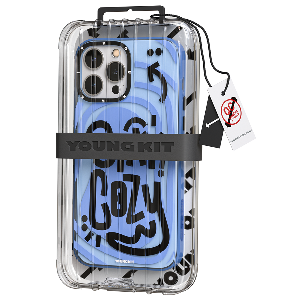 iPhone 14 Pro Kılıf Mutlu Mod Figürlü YoungKit Happy Mood Serisi Kılıf