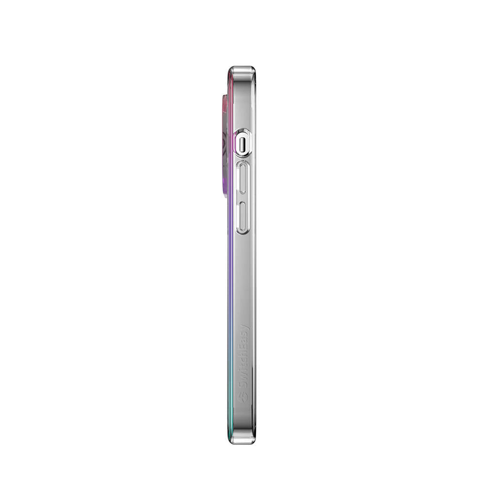 iPhone 14 Pro Kılıf Renk Geçişli Kenarları Şeffaf Tasarımlı Lisanslı Switcheasy Crush Plus Kılıf