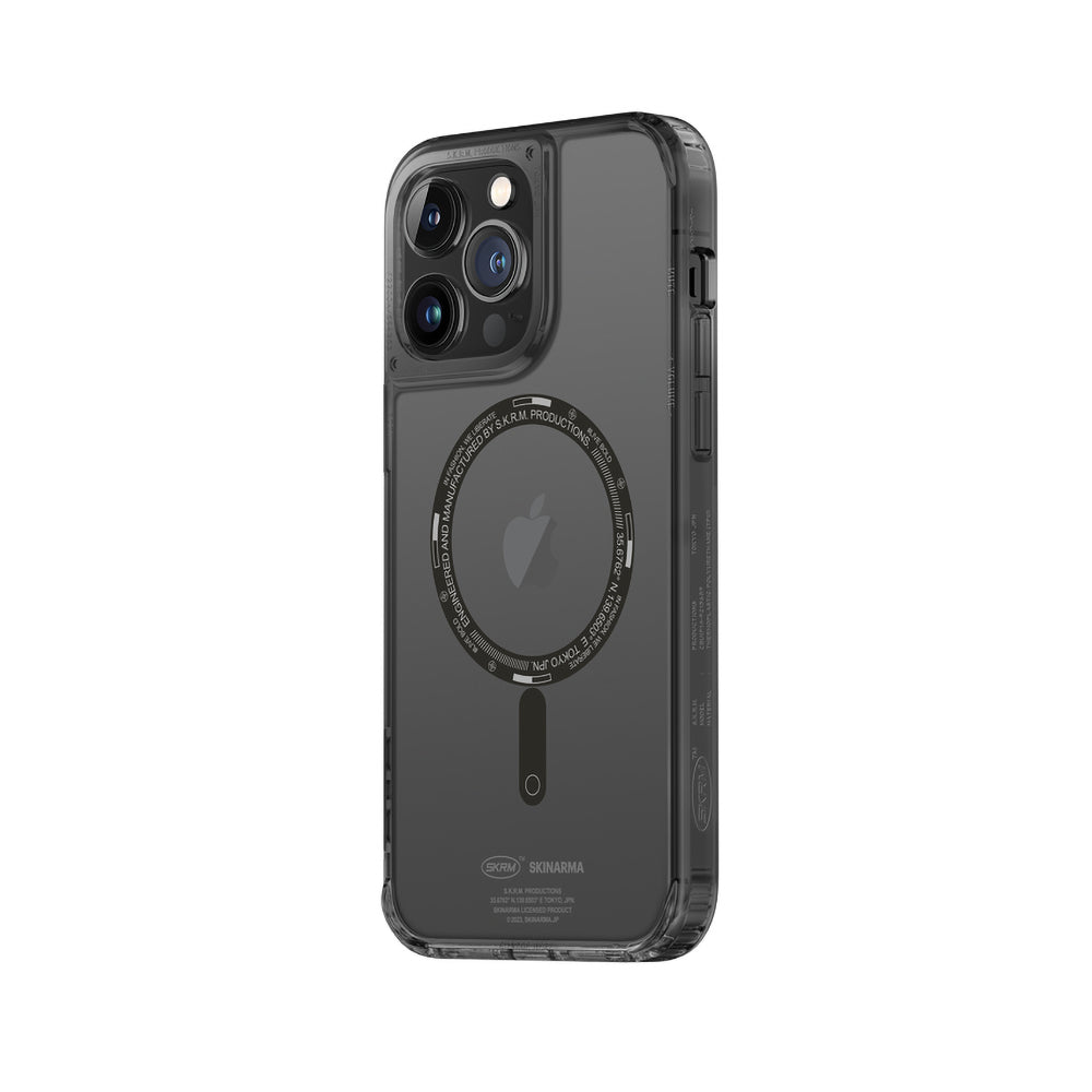 iPhone 14 Pro Kılıf SkinArma Şeffaf Airbag Tasarımlı M-safe Şarj Özellikli Saido Kılıf