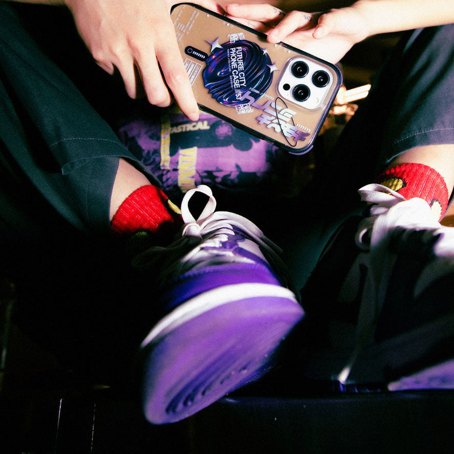 iPhone 14 Pro Kılıf SkinArma Şeffaf Airbag Tasarımlı M-safe Şarj Özellikli Shorai Kılıf