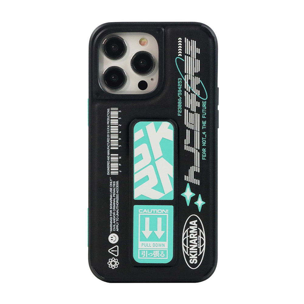 iPhone 14 Pro Kılıf SkinArma Standlı Deri Görünümlü Akarui Kılıf