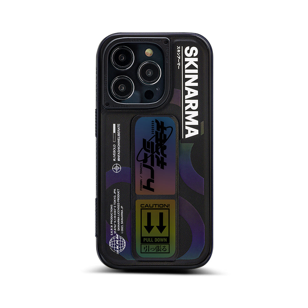 iPhone 14 Pro Kılıf SkinArma Standlı Deri Görünümlü Bango Kılıf