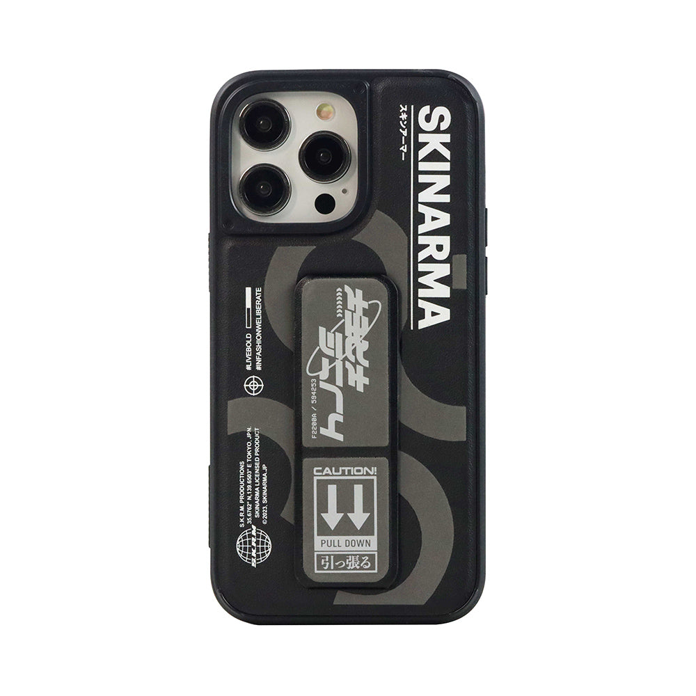 iPhone 14 Pro Kılıf SkinArma Standlı Deri Görünümlü Bango Kılıf